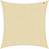 Kopu® Schaduwdoek Vierkant 280 gram Waterdoorlatend 3x3 m - Creme