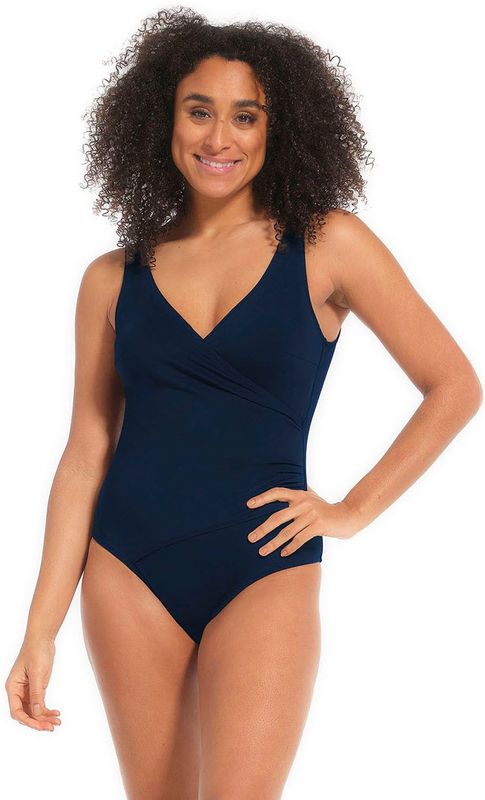 MAGIC Bodyfashion - Fabulous Swimsuit - Badpak - Navy Blue - Materiaal met Shaping Effect