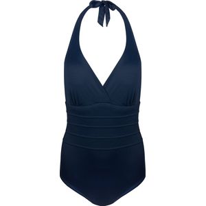 MAGIC Bodyfashion - Shaping Halter Swimsuit - Badpak - Navy Blue