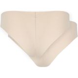 Magic Dream - 2-Pak - Naadloze Brazilian Slip - Huidkleur - 83% Gerecycled Polyamide, 17% Elastaan