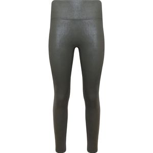 MAGIC Bodyfashion - Leather Look Leggings - Matcha