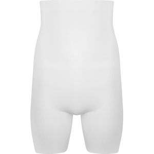 Magic hoge corrigerende naadloze boxer Hi-Bermuda - Buik corrigerende shapewear  - Wit