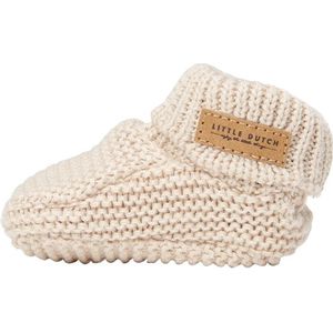Little Dutch Sand - Jongens & Meisjes - Gebreide babyslofjes - 3-6 maanden