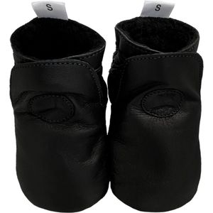 BabySteps - Winterlaarsjes - Zwart - Gevoerd met Bont