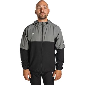 Kasius - Active - Trainingsjack - Zwart/Grijs/Wit - Materiaal