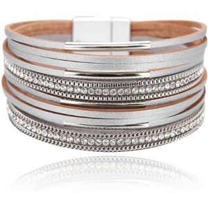 Handcess Boho Gelaagde Enkelbanden Gouden Hart Enkelarmband Kralen Enkelbandje Voet Sieraden voor Vrouwen en Meisjes, Free Size, Kunststof