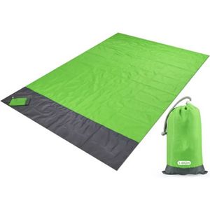 Repus - Picknickmat - Strandmat - Waterdicht - Groen XL - Opvouwbaar - 200 x 210