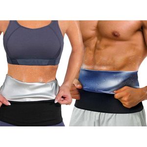 Chibaa - Sport Belly Shaper - Unisex - Sauna Shaper Buik Wrap - Training - Workout - Zweten - Afslanken - Taille - Sweat Shaper - Maat: L/XL