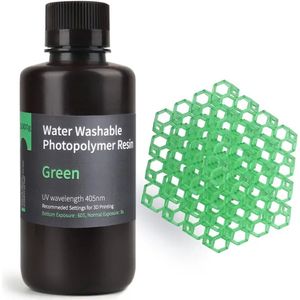 Elegoo - Water Washable Resin 0.5kg - Clear Green