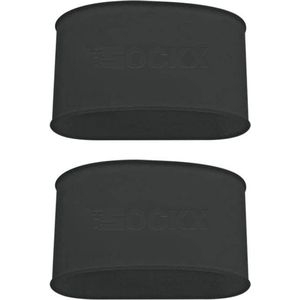 Sockx - Scheenbeschermer Bandjes - Guard Stay - Enkelbandjes Voetbal - Sokophouders - Siliconen - One Size - Zwart