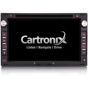Carplay autoradio voor Volkswagen Golf | Passat | Transporter T5 | 2003 t/m 2020 | Android 13 | Draadloos Apple Carplay & Android Auto | 4GB + 64GB | 8-Core processor | Cartronix | 2025 model | 2003 t/m 2020 | Bluetooth & Wifi