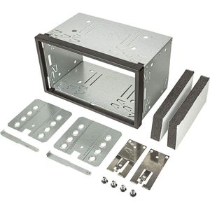 2-Din inbouwframe autoradio met afdekraam