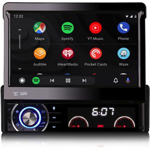 1 din Autoradio klapscherm | CarPlay & Android Auto