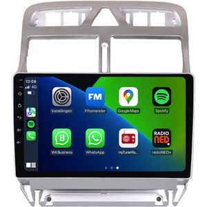 Carplay autoradio voor Peugeot 307 | 307 SW | 307 CC | 2001 t/m 2009 | Android 13 | Draadloos Apple Carplay & Android Auto | 2GB + 32GB | 8-Core processor | Davilon | 2025 model | 2001 2002 2003 2004 2005 2006 2007 2008 2009 | Bluetooth & Wifi