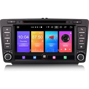 Carplay autoradio voor Skoda Octavia Yeti | 2005 t/m 2017 | Android 13 | Draadloos Apple Carplay & Android auto | 4GB + 64GB | 8-Core | Cartronix | 2025 model | 2005 2006 2007 2008 2009 2010 2011 2012 2013 2014 2015 2016 2017 | Bluetooth & Wifi