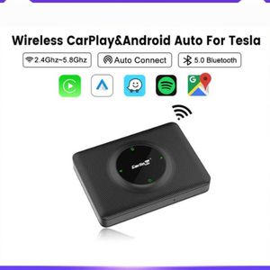 Carlinkit T2C Voor Tesla - Draadloos CarPlay & Android Auto Adapter Plug-and-Play