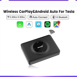 Tesla Draadloos CarPlay Adapter | Android Auto | Plug-and-Play