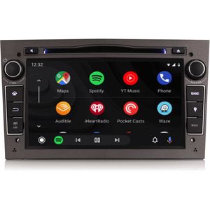 Cartronix - Autoradio - Android 13 - Draadloos Apple Carplay & Android Auto - 4GB + 64GB - 8-Core processor
