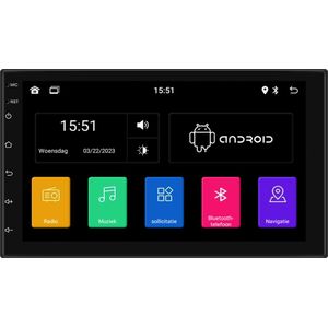 2-din autoradio | 32GB | Android 10 | 7 INCH | DVL-87113