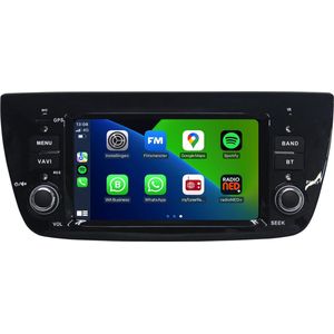 Carplay autoradio voor Fiat Doblo | 2010 t/m 2014 | Android 13 | Draadloos Apple Carplay & Android auto | 4GB + 64GB | 8-Core processor | Davilon | 2025 model | 2010 2011 2012 2013 2014 | Bluetooth & Wifi