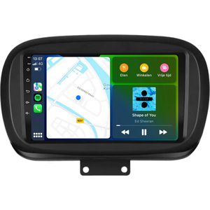 Carplay autoradio voor Fiat 500X | DSP | 2015 t/m 2023 | Android 13 | Draadloos Apple Carplay & Android auto | 4GB + 64GB | 8-Core processor | Davilon | 2025 model | 2015 2016 2017 2018 2019 2020 2021 2022 2023 | Bluetooth & Wifi