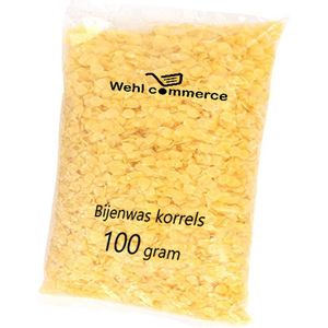 Zuivere gele bijenwas pastilles - Bijenwas korrels - 100 gram - 100% zuiver - bijenwas puur -bijenwas kaarsen- bijenwas kaarsen maken - lippenbalsem maken - bijenwas wraps maken