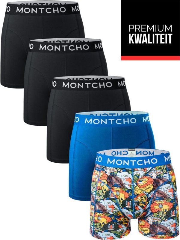 Montcho - Dazzle Series - Boxershort - 5 Pack - Print Series B
