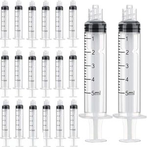 Spuit - Spuiten - Injectiespuit - Doseerspuit - Injectiespuit Zonder Naald - 5ml - 20 Stuks