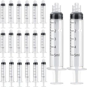 THRIVO Spuit - Spuiten - Injectiespuit - Doseerspuit - Injectiespuit Zonder Naald - 5ml - 20 Stuks