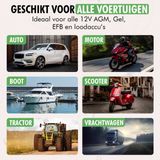 Travelhawk - Acculader - Druppellader - 12V 6A