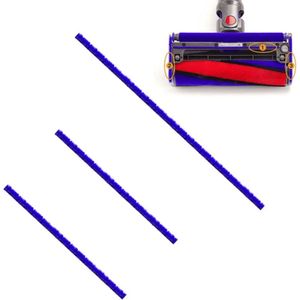 3x Zachte Pluche Vilt Strips Voor Dyson V6 V7 V8 V10 V11 Stofzuiger SoftRoller Hoofd Vervanging Accessoires Onderdelen