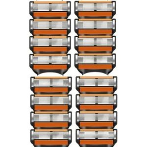 Gillette Fusion 5 - Scheermessen - 16x - ProGlide - Proshield - Mannen Scheermessen