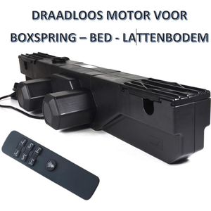 EasyBedden® - Dual Actuator - Universeel Motor voor lattenbodem - Draadloos - 2 jaar Garantie