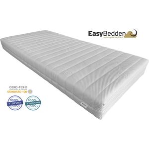 EasyBedden® koudschuim HR45 / HYBRIDE matras 70x190 20 cm – Luxe uitvoering - Premium tijk - ACTIE - 100% veilig product