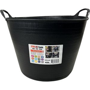 Wasmand met deksel, 100 liter, wasmand met bamboe handvat en binnenzak, wasverzamelaar, bamboe, grote capaciteit, opvouwbare wasmanden voor bijkeuken, slaapkamer, badkamer (zwart