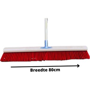 Synx Tools - Stalbezem - 80cm - Kunststof