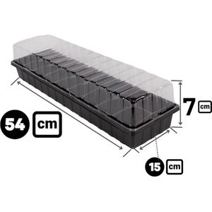 Synx Tools Zaaikas Kweekbak - Zaaikast - Zaaitray - Kweektray - Vensterbank - Moestuinbak - Moestuinen - bodembewerkers - Zaai - Kweken - Kweekbak