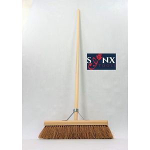 Synx Tools Coco Bezem 40cm - bezems - incl. steel 160cm