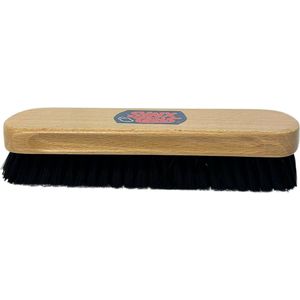 Synx Tools Houten Kledingborstel - Pluizenverwijderaar - Kunstvezelhaar 18 cm - Pluizenborstel - Kleding/schoonmaakartikelen - Kleding reinigen - Autowasborstel - Pet Hair Remover