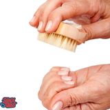 Nagelborstel Hout - Set van 2 Stuks - Duurzaam - Natuurlijke Materialen