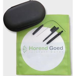 Horend Goed - Onderhoudspakket - Reiniging Hoortoestellen - Compleet