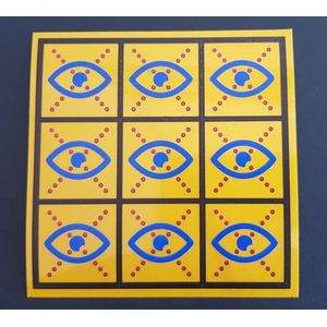 Limited Vision reflecterend stickervel