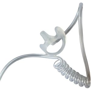 Horend Goed - Portofoon Oortje - Transparant - 2 Pins Headset