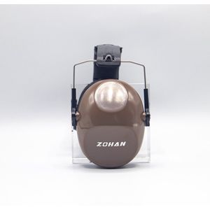 Horend Goed - BrownFocus - Oorkappen - Bruin - Gehoorbescherming - 27 dB SNR