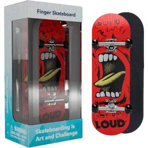 Fingerboard PRO met Griptape - ''LOUD'' - Vinger Skateboard - Vingerboard - Mini Skateboard