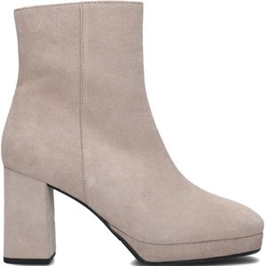 Red-Rag 78236 Enkellaarsjes - Enkelboots met rits - Dames - Taupe - Maat 38