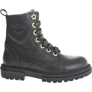 Develab 42700 Meisjes Veterboot - Zwart