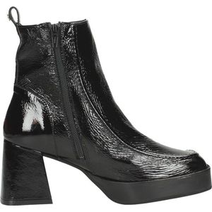 Red-Rag 77344 Enkellaarsjes - Enkelboots met rits - Dames - Zwart - Maat 39