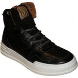 Red-Rag - 13222 - Veterschoenen - Zwart