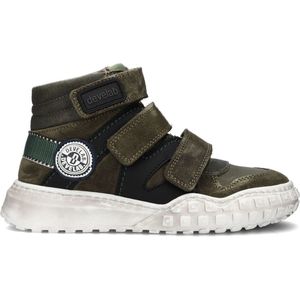 Red-Rag 13499 Hoge sneakers - Jongens - Groen - Maat 27